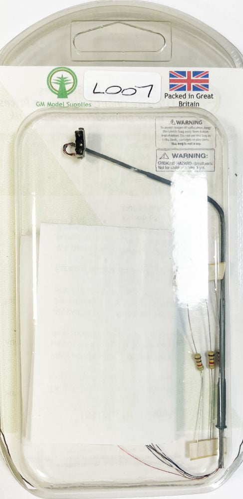 Available To Order – Model Lamp LED Overhead traffic light 1:76 GM Model Supplies Model (GMS L007)