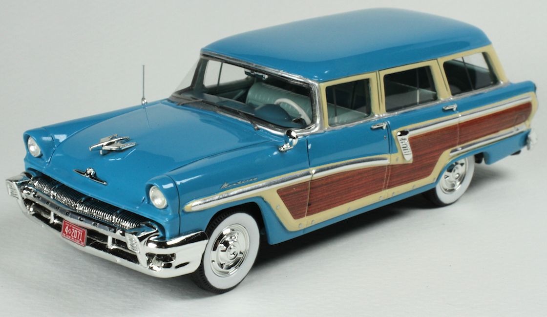 Available to Order – Mercury Monterey Verona '56 Lau'dale Blue 1:43 Goldvarg Model (GOL 012B)