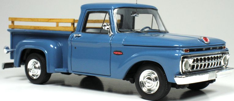 Available to Order – Ford F-100 Stepside Marlin Blue 1965 1:43 (GOL 033B)