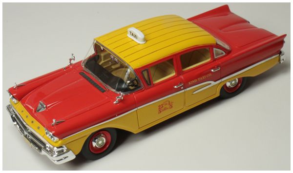 Ford Custom 300 Taxi 1958 1:43 Goldvarg Model