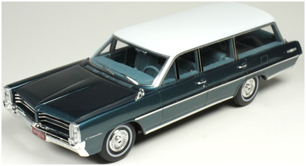Pontiac Safari Gulfstream Aqua 1964 1:43 Goldvarg Model