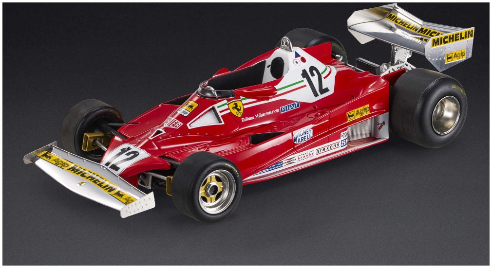 Available to Order – Ferrari 312 T2 1978 Gilles Villeneuve 1:18 GP Replicas Model (GPR 014H)
