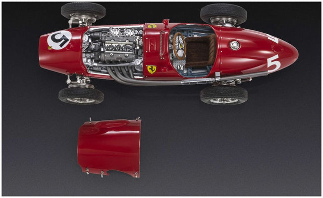 Available To Order – Ferrari 500 F2 1953 #5 A. Ascari Winner British GP 1953 (Openable Part) 1:18 (GPR 081C)