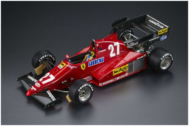 Available To Order – Ferrari 126C3 #27 Patrick Tambay Pole German GP 1983 1:18 (GPR 096A)