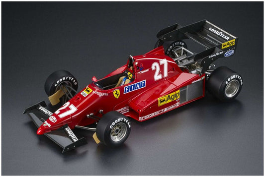 Available To Order – Ferrari 126C3 #27 Patrick Tambay Pole German GP 1983 1:18 (GPR 096A)