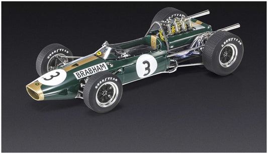 Available To Order – Brabham BT19 #3 Jack Brabham GP Germany Winner 1966 1:18 (GPR 116A)