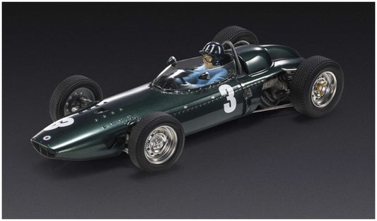 Available To Order – BRM P57 BRM P57 World Champion 1962 #3 Graham Hill Winner South Africa GP1962 1:18 (GPR 124AWD)