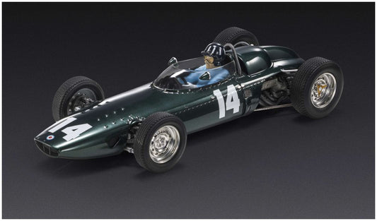 Available To Order – BRM P57 #14 Graham Hill Winner Italy GP1962 w/Figure 1:18 (GPR 124BWD)