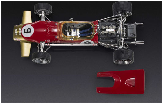Available to Order – Lotus 49B #9 Graham Hill Winner Monaco GP 1968 Open Engine 1:18 (GPR 127A)