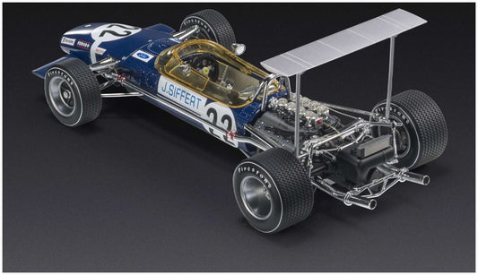 Available to Order – Lotus 49B #22 Jo Siffert Winner British GP 1968 Open Engine 1:18 (GPR 127C)