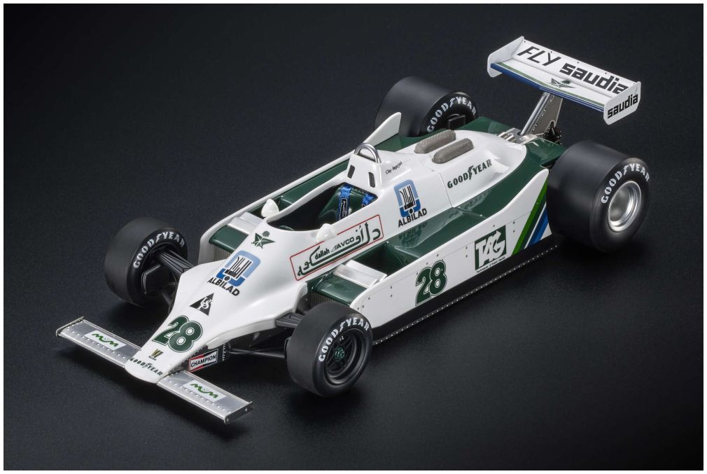Available to Order – Williams FW07 1979 #28 Clay Regazzoni Winner British GP 1979 1:18 (GPR 151B)
