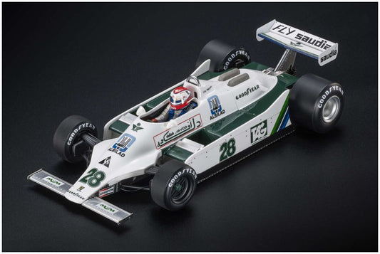 Available to Order – Williams FW07 1979 #28 Clay Regazzoni Winner British GP 1979 w/Driver 1:18 (GPR 151BWD)