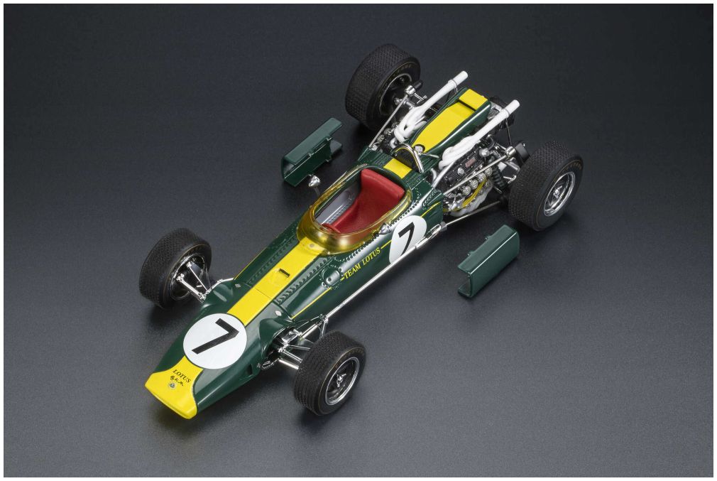 Available to Order – Lotus 43 #7 Jim Clark South Africa GP Kyalami 1967 1:18 (GPR 157C)