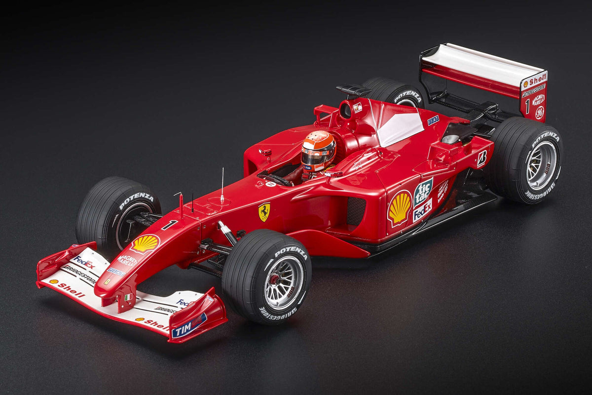 Ferrari F2001 2001 #1 Michael Schumacher Winner Monaco GP 2001 w/Driver 1:18 GP Replicas Model