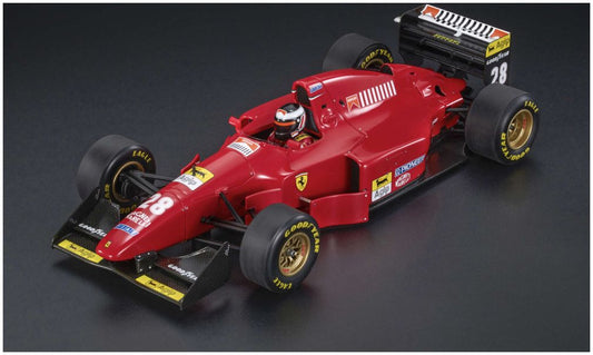 Available To Order – Ferrari 412 T1B 1994 #28 Gerhard Berger Winner German GP 1994 w/Driver 1:18 (GPR 172BWD)
