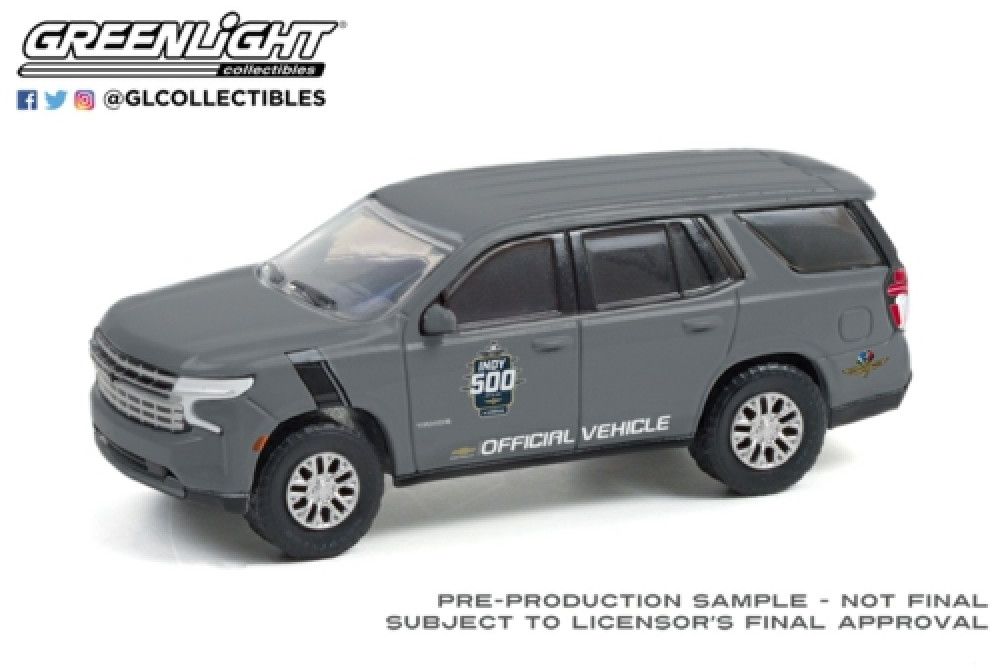 Available To Order – Chevrolet Tahoe 2021 105th Running The Indy 500 1:64 (GRE 28080E)