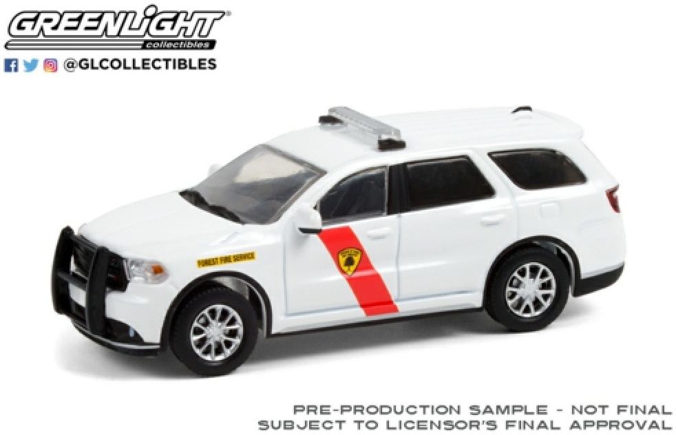Available To Order – Dodge Durango 2018 New Jersey State Forest Fire Service 1:64 (GRE 30267)