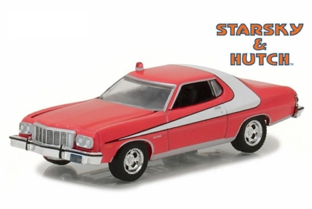 Ford Gran Torino Starsky and Hutch TV Seri es 1975-79 Hollywood series 18 1976 1:64 GreenLight Model