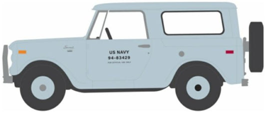 Harvester Scout 1970 U.S Navy 1:64 GreenLight Model
