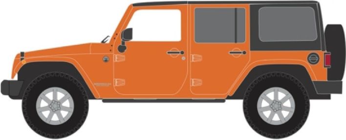 Jeep Wrangler Unlimited Cold Pursuit 2019 1:64 GreenLight Model