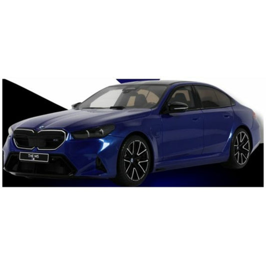 PRE ORDER STOCKS DUE JANUARY / FEBRUARY 2026  1:18 GT SPIRIT GTS507 BMW M5 MARINA BAY BLUE METALLIC 2024