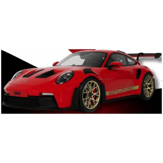 PRE ORDER STOCKS DUE JANUARY / FEBRUARY 2026  1:12 GT SPIRIT GTS939 PORSCHE 911 [992] GT3 RS GUARDS RED 2021