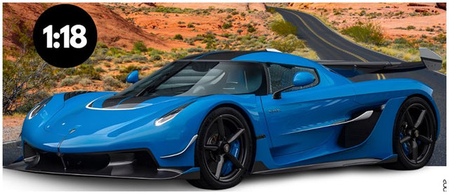 Available to Order – Koenigsegg Jesko Blue 2025 1:18 (GTS 1002)