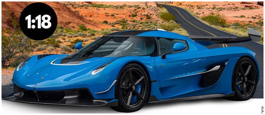 Available to Order – Koenigsegg Jesko Blue 2025 1:18 (GTS 1002)