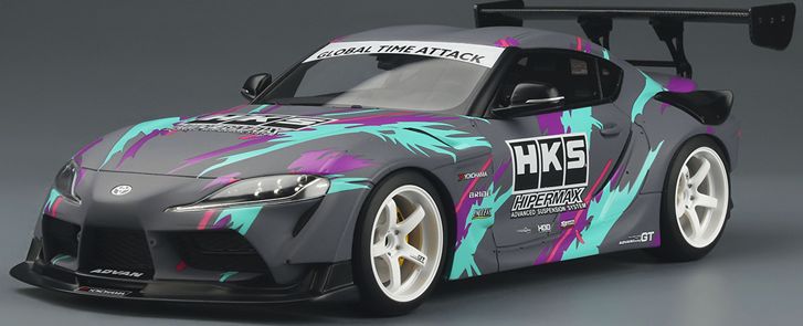 Available to Order – HKS GR Supra Presentation 1:18 (GTS 407)