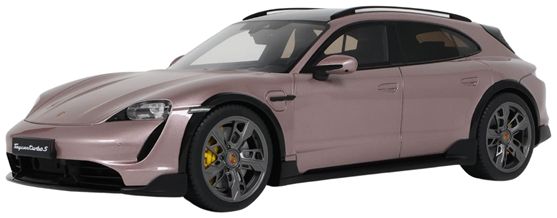 Available to Order – Porsche Taycan Turbo S Cross Turismo Pink 2022 1:18 (GTS 440)