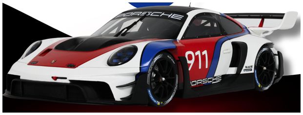 Available to Order – Porsche 911(992) GT3 R Rennsport White 2023 1:18 (GTS 495)