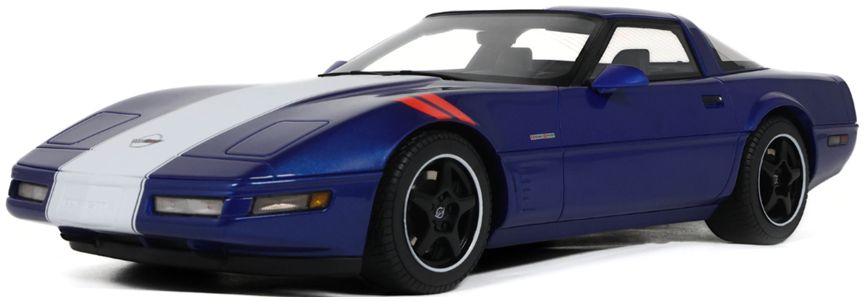 Available To Order – Chevrolet Corvette C4 Gran Sport Blue 1996 1:18 (GTS 538)