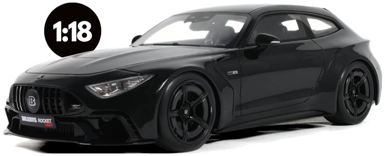 Available To Order – Brabus Rocket GTS Black 2024 1:18 (GTS 544)
