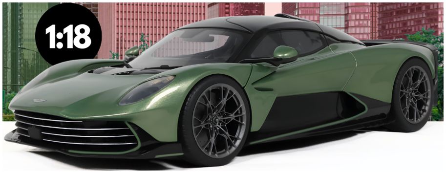 Available To Order – Aston Martin Valhalla Green 2025 1:18 (GTS 558)