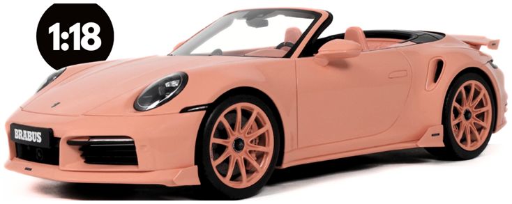 Available To Order – Brabus 900 Peetch Pink 2024 1:18 (GTS 564)