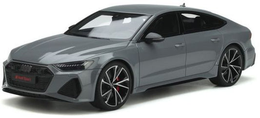 Available To Order – Audi RS 7 Sportback Nardo Grey 1:18 GT Spirit Model (GTS 823)