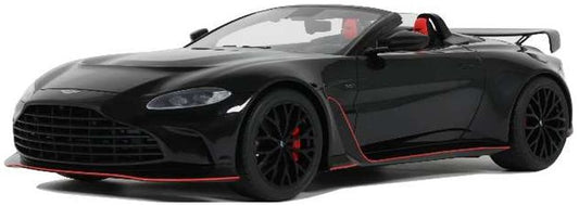 Available To Order – Aston Martin V12 Vantage Roadster Onyx Black 2023 1:18 GT Spirit Model (GTS 923)
