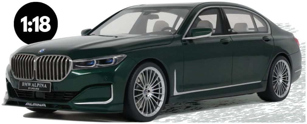 Available To Order – BMW Alpina B7 Green 2022 1:18 GT Spirit Model (GTS 942)