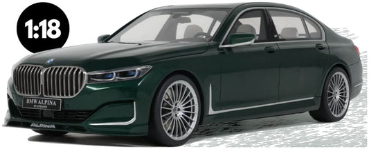 Available To Order – BMW Alpina B7 Green 2022 1:18 GT Spirit Model (GTS 942)