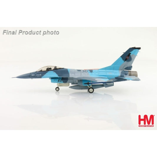 THIS ITEM IS AVAILABLE TO ORDER FROM OUR SUPPLIER - 1:72 HOBBY MASTER HA38018 LOCKHEED F-16A NSAWC ADVERSARY 920409/60, US NAVY, 2006 TO 2008