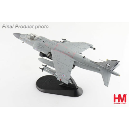 THIS ITEM IS AVAILABLE TO ORDER FROM OUR SUPPLIER - 1:72 HOBBY MASTER HA4108 SEA HARRIER FA.2 ZH796, ROYAL NAVY, 2018 (W/ SEA EAGLE MISSILES)