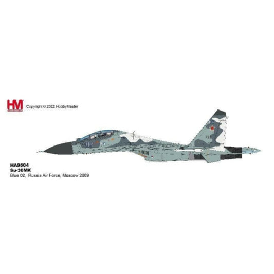 THIS ITEM IS AVAILABLE TO ORDER FROM OUR SUPPLIER - 1:72 HOBBY MASTER HA9504 SU-30MK BLUE 02, RUSSIA AIR FORCE, MOSCOW 2009