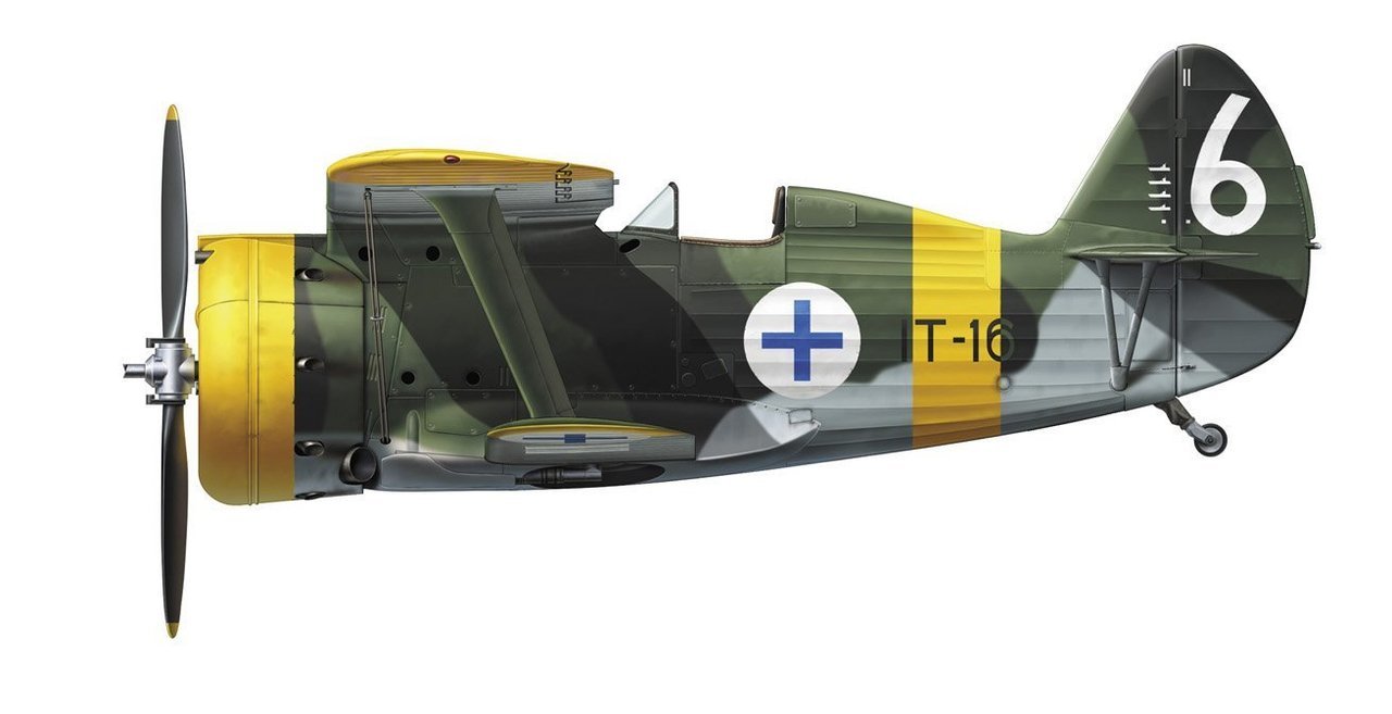 Available to Order – Polikarpov I-153 'Finnish Air Force' 1:48 (HAS 07461)