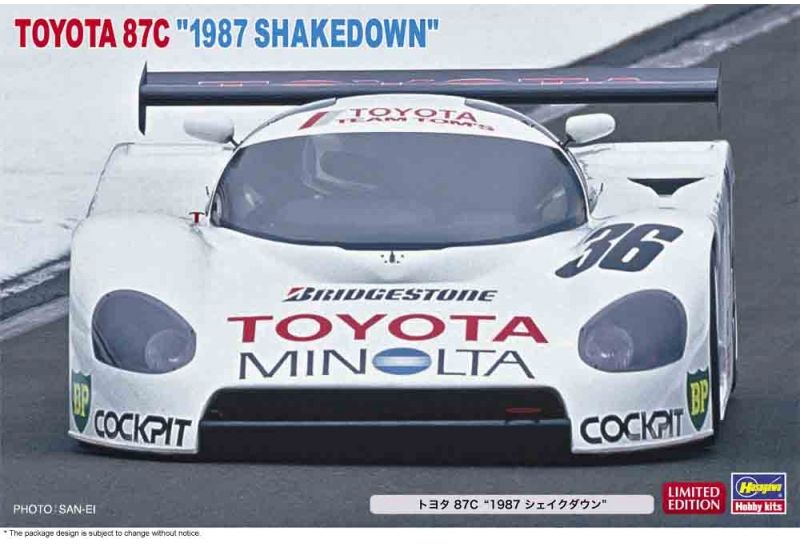 Available to Order – Toyota 87C '1987 Shakedown' 1:24 (HAS 20500)