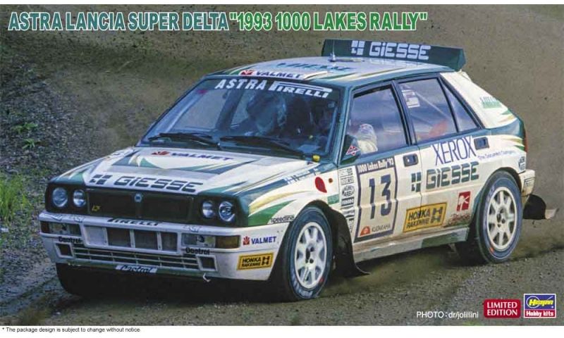 Available To Order – Astra Lancia Super Delta 1993 1000 Lakes Rally 1:24 (HAS 20507)