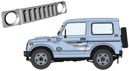 Available to Order – Suzuki Jimny (JA71-JCU) W/Custom Front Grill 1:24 (HAS 20509)