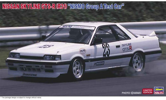 Available to Order – Nissan Skyline GTS-R (R31) Nismo Group A Test Car 1:24 (HAS 20549)