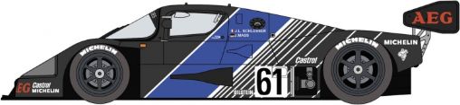 Available to Order – Sauber Mercedes C9 '1989 Test Car' 1:24 (HAS 20626)