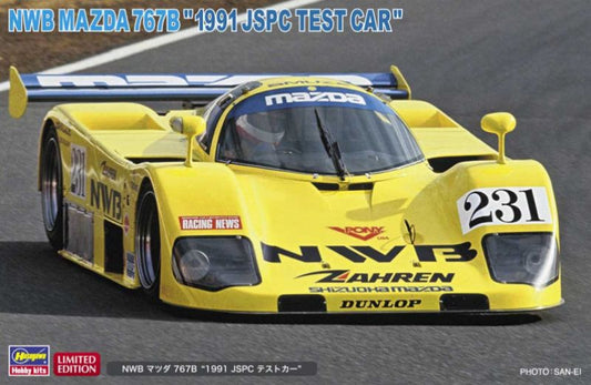 Available to Order – Mazda 767B NWB 1991 JSPC Test Car 1:24 (HAS 20632)