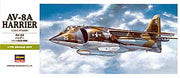 AV-8A Harrier Kit 1:72 Hasegawa Model